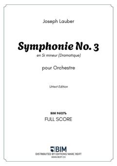 Symphonie No. 3 en Si mineur - "Dramatique" Standard