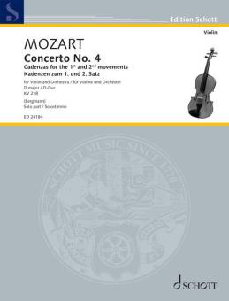 Concerto n° 4 en ré majeur, K. 218 