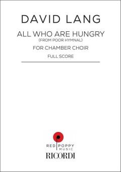 All who are hungry 