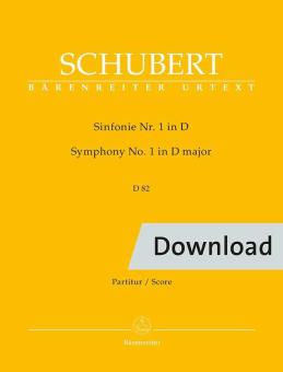 Symphonie n° 1 en ré majeur, D 82 Download
