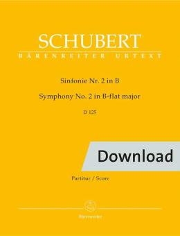 Symphonie n° 2 en si bémol majeur, D 125 Download