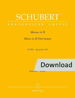 Messe en si bémol majeur, op. post. 141, D 324 Download