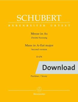Messe en si bémol majeur, op. post. 141, D 324 Download