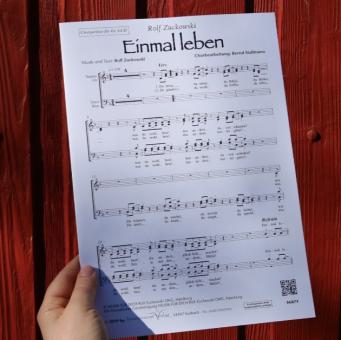 Einmal leben 