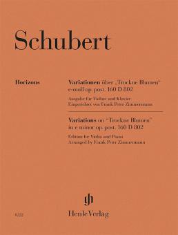 Variations sur « Trockne Blumen » en mi mineur, op. post. 160, D 802 