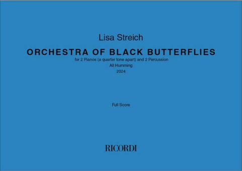 Orchestra of black butterflies 