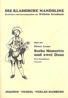 6 Menuette und 2 Duos 
