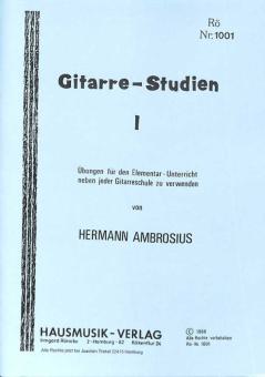 Gitarre Studien 1 