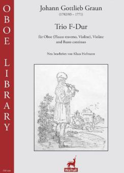 Trio F-Dur GraunWV Av:XV:29 
