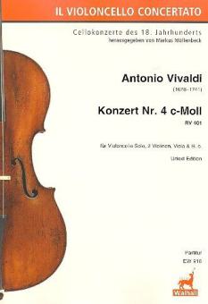 Konzert c-Moll Nr. 4 RV401 