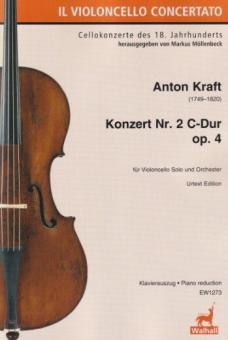 Konzert 2 für Cello C-Dur op. 4 