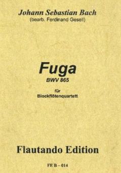 Fuga I BWV 865 