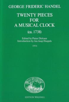 20 pieces for a musical clock (ca. 1738) 