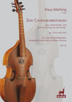 2 Choralbearbeitungen op. 103 