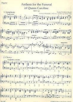 Anthem for the Funeral of Queen Caroline HWV 264 