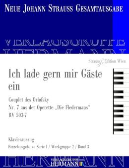 Die Fledermaus - Ich lade gern mir Gäste ein (Nr. 7) 