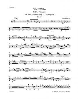 Symphonie en sol majeur Hob. I:94 