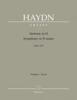 Symphonie en ré majeur Hob. I:93 