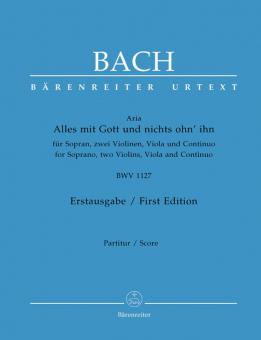 Alles mit Gott und nichts ohne ihn BWV 1127 