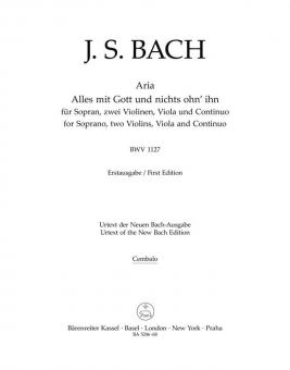 Alles mit Gott und nichts ohne ihn BWV 1127 