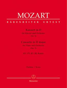 Concerto No. 5 en ré majeur KV 175, KV 382 Standard