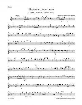 Sinfonia concertante en mi bémol majeur KV Anh. I,9 (297b) 