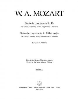Sinfonia concertante en mi bémol majeur KV Anh. I,9 (297b) 