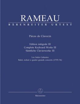 Pièces de clavecin, édition intégrale III Standard
