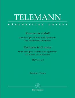 Concerto en la mineur TWV 51:a2 