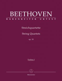 Quatuors à cordes op. 18 