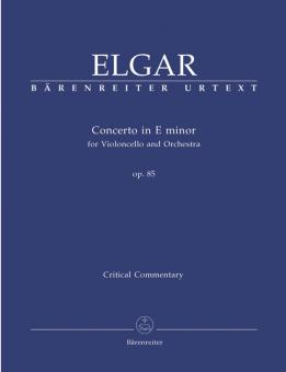 Konzert in e-Moll op. 85 