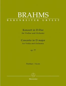 Concerto en ré majeur op. 77 