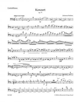Concerto en ré majeur op. 77 