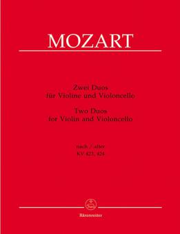 Deux duos pour violon et violoncelle Standard