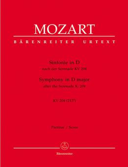 Symphonie en ré majeur 