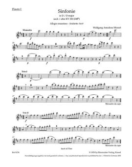 Symphonie en ré majeur 