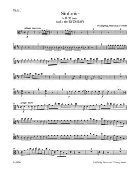 Symphonie en ré majeur 
