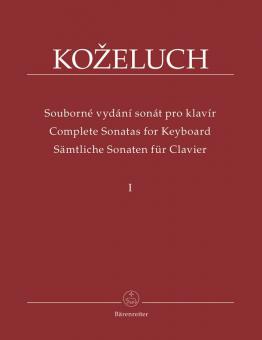 L'intégrale des sonates pour clavier I 