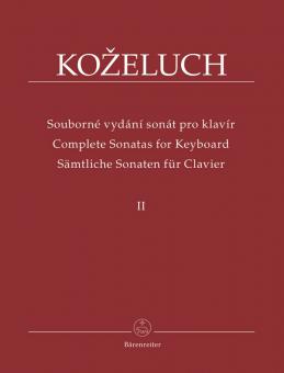 L'intégrale des sonates pour clavier II 