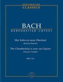 Nous avons un nouveau patron BWV 212 