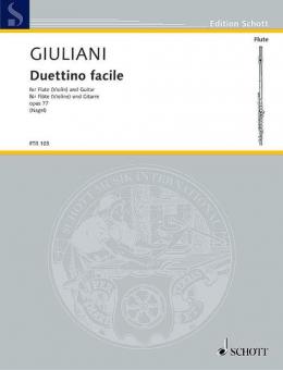 Duettino facile op. 77 Standard