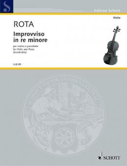 Improvviso in re minore Standard