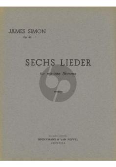 6 Liederen op. 43 
