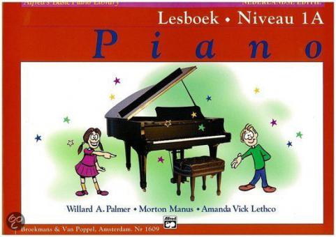 Alfred's Basic Piano Library Lesboek Niveau 1A 
