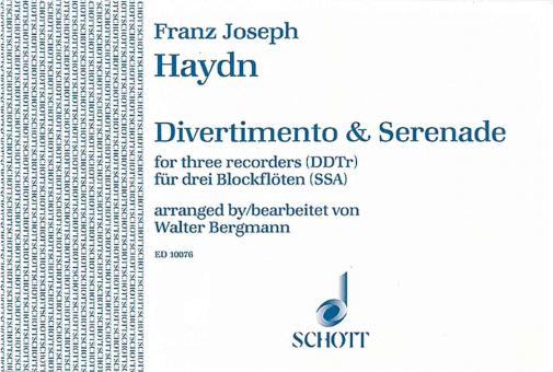Divertimento and Serenade 