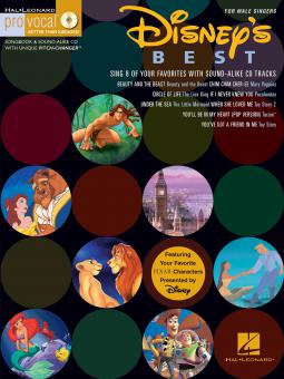 Pro Vocal Vol. 12: Disney's Best (Men's Edition) 