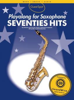 Guest Spot: Seventies Hits Playalong for Alto Saxophone 