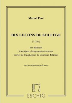 Dix Leçons de Solfege 