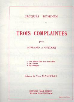 3 Complaintes 