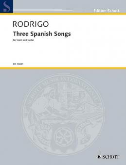 Tres canciones españolas 